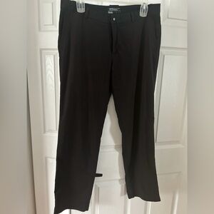 BlackNike golf pants.